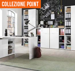 Uffici completi, comode soluzioni,libreria, scrivanie, sedie