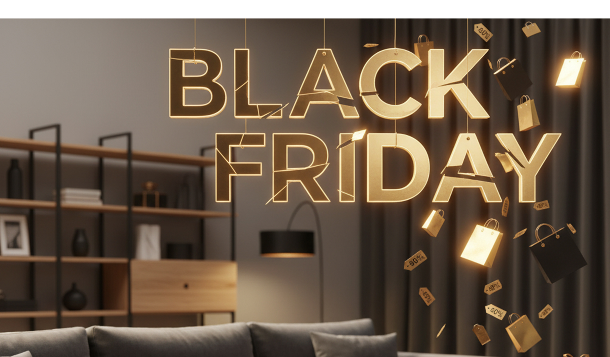 Black Friday in arrivo: 5 trucchi per non perdere il mobile dei tuoi sogni