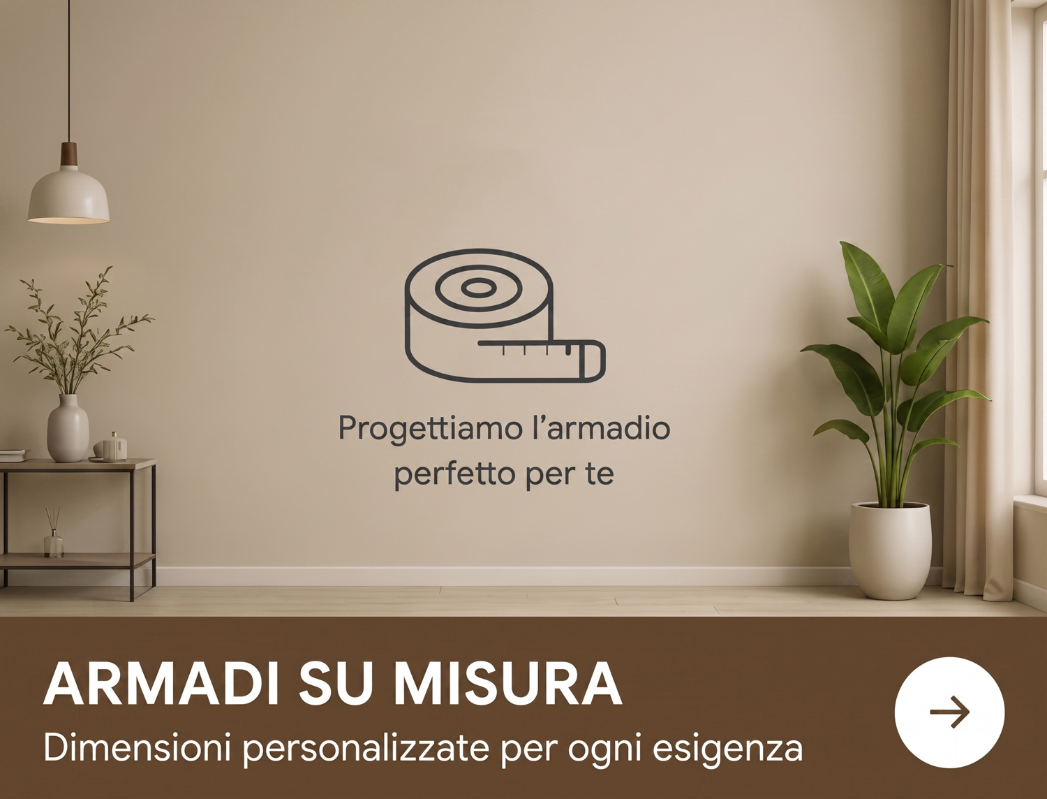 Armadi su misura personalizzabili