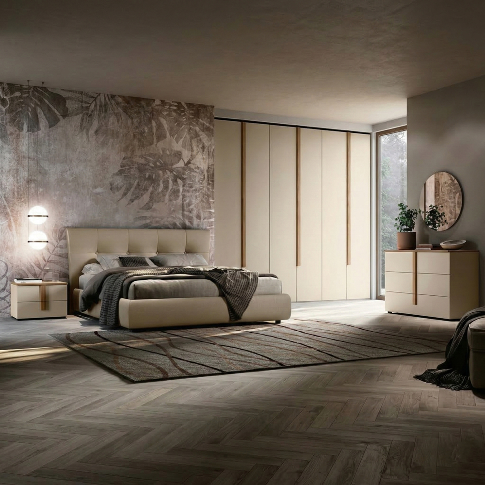 Camera con letto contenitore