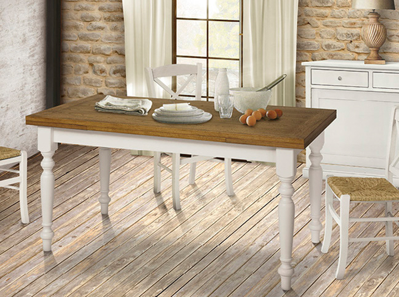 Tavolo allungabile in rovere 160x85