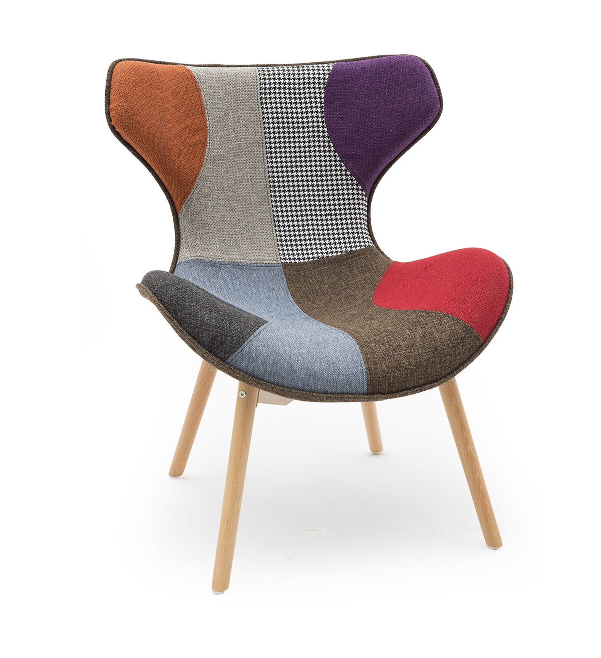 Sedia in tessuto Patchwork