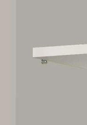 Scarpiera moderna 2 ante battenti, bianca e beton