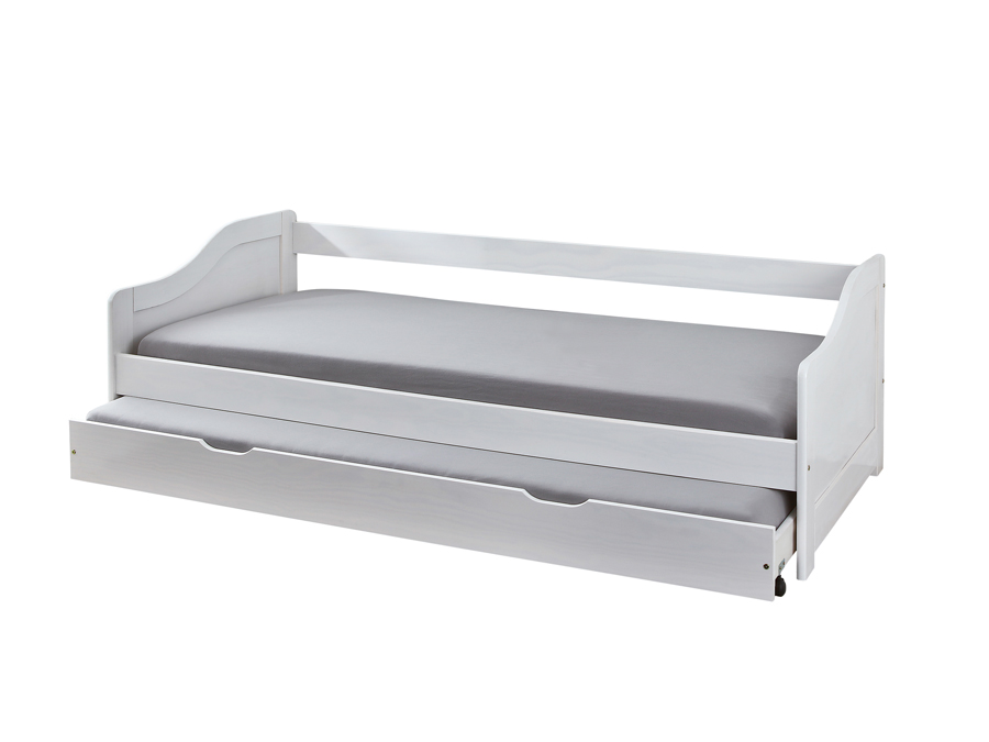 Divano letto con secondo letto ad estrazione