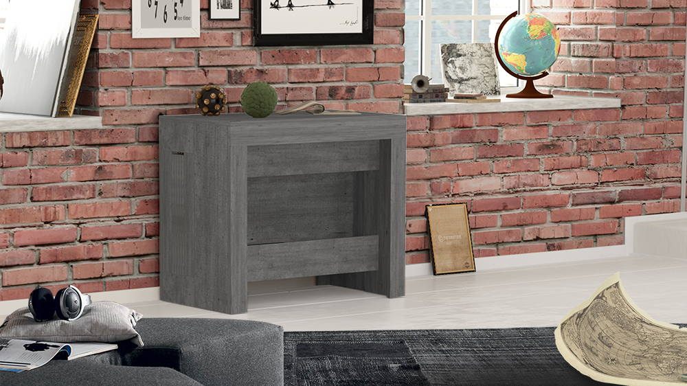 Consolle Pesciolino allungabile 3 metri, cemento