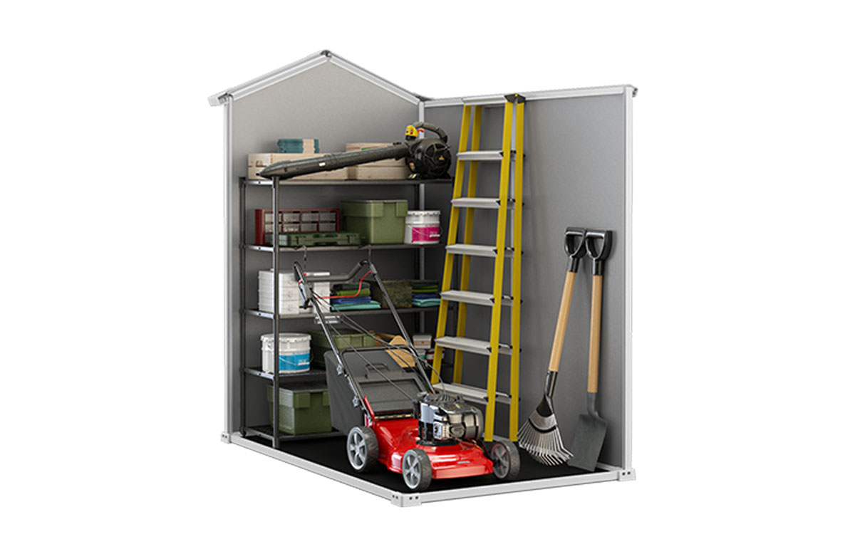 Casetta esterno Grigia, Magnolia