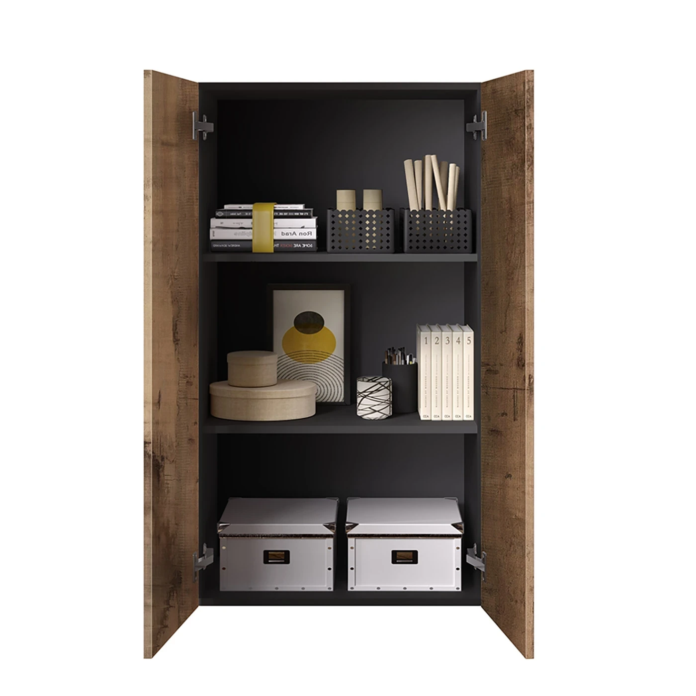 Madia alta moderna 2 ante, Made In Italy