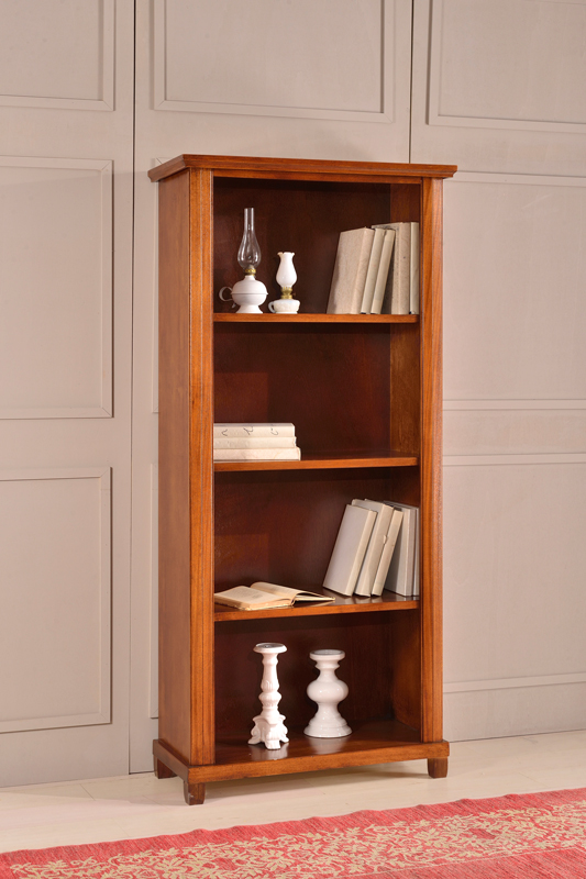 Libreria Noce Arte Povera con 4 vani a giorno