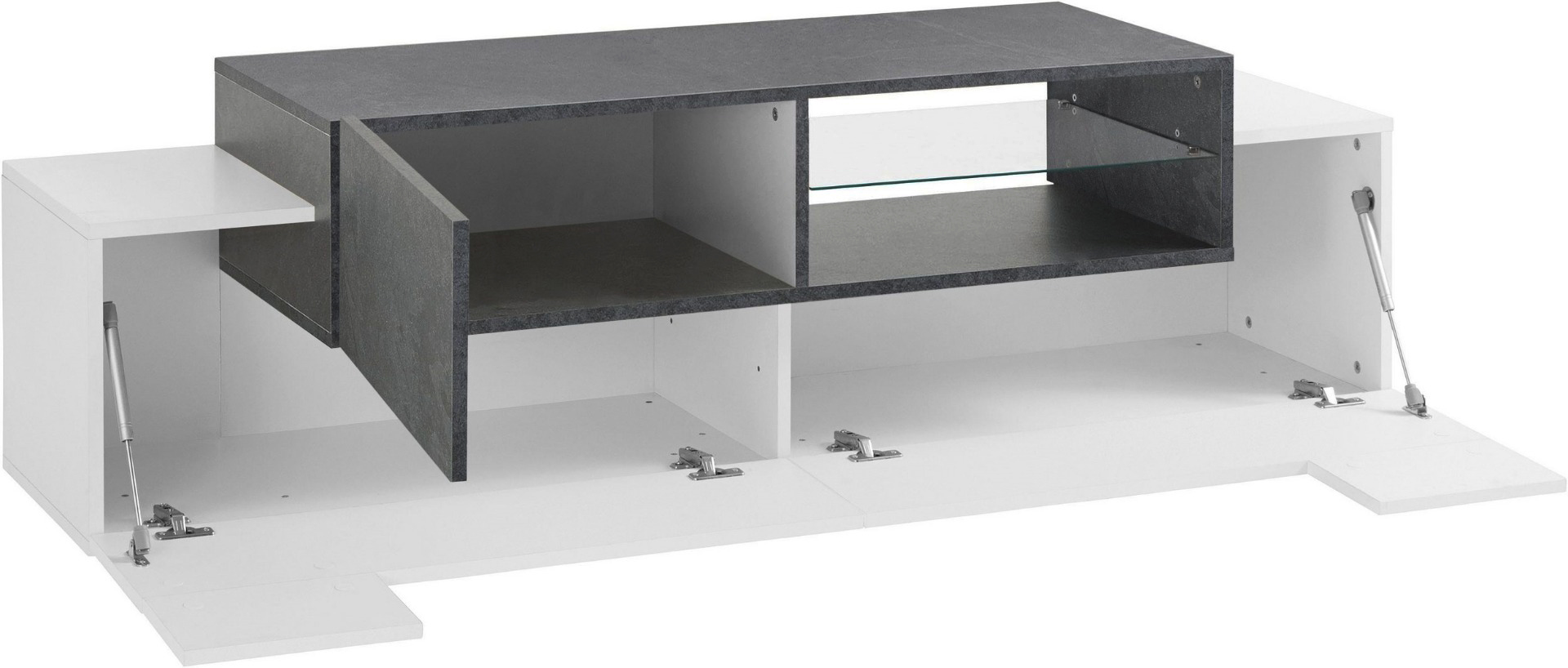 Mobile televisione in offerta, Bianco lucido e Ardesia