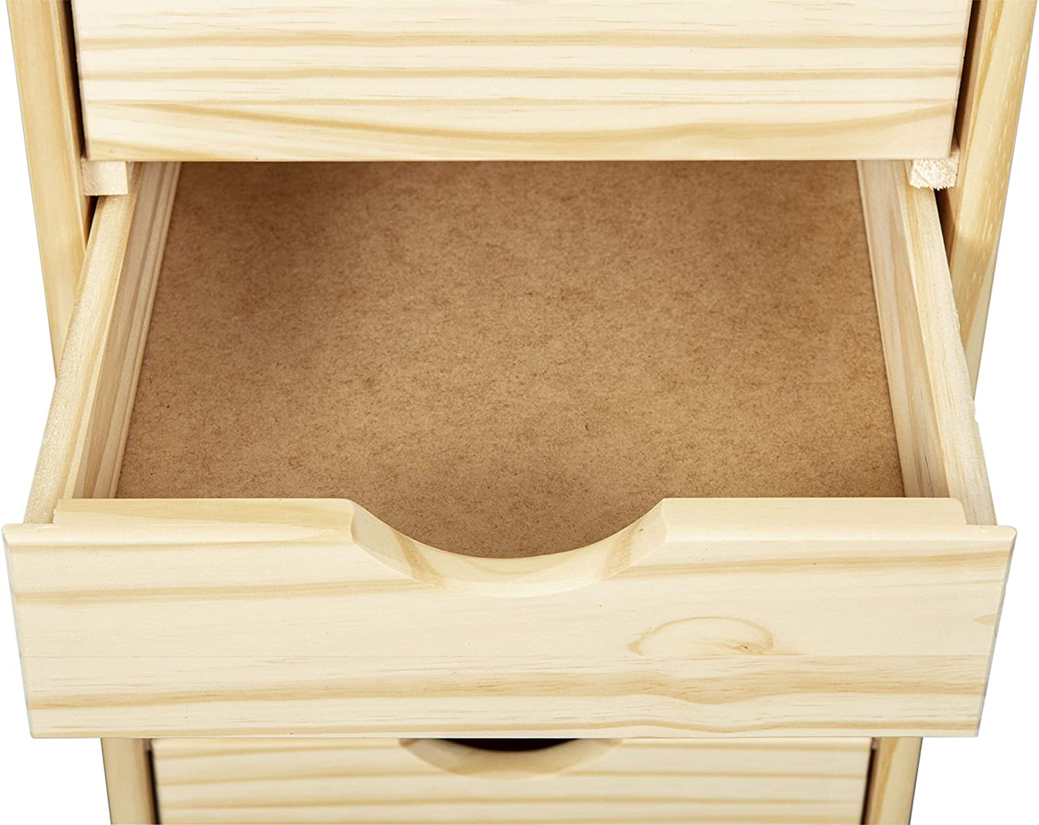 Links, scrivania Julia per bambini in legno naturale