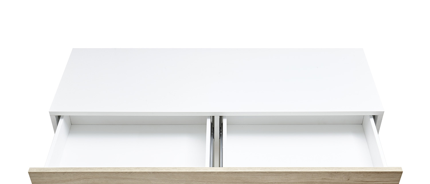 Madia per cucina moderna bianco lucida, madia arredamento moderno