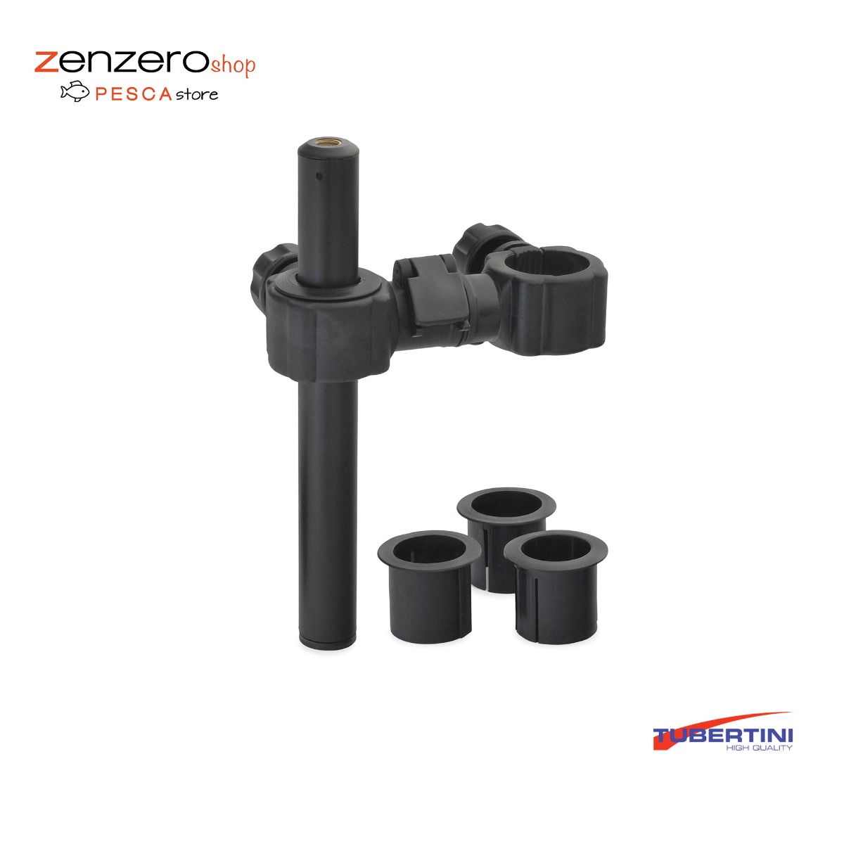 Tubertini accessorio panchetto double block with pole serie FR, 82629XX