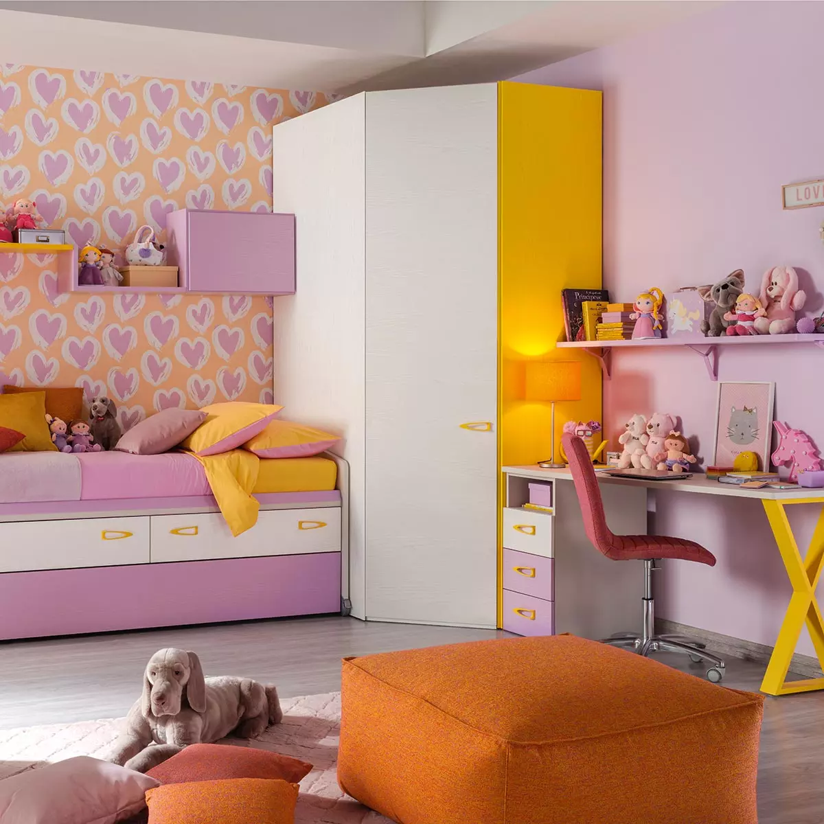 cabina bianco frassinato