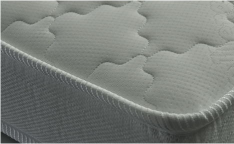 Materasso Adhara con 400 molle biconiche, strato confor profilo massaggio - H.21 cm