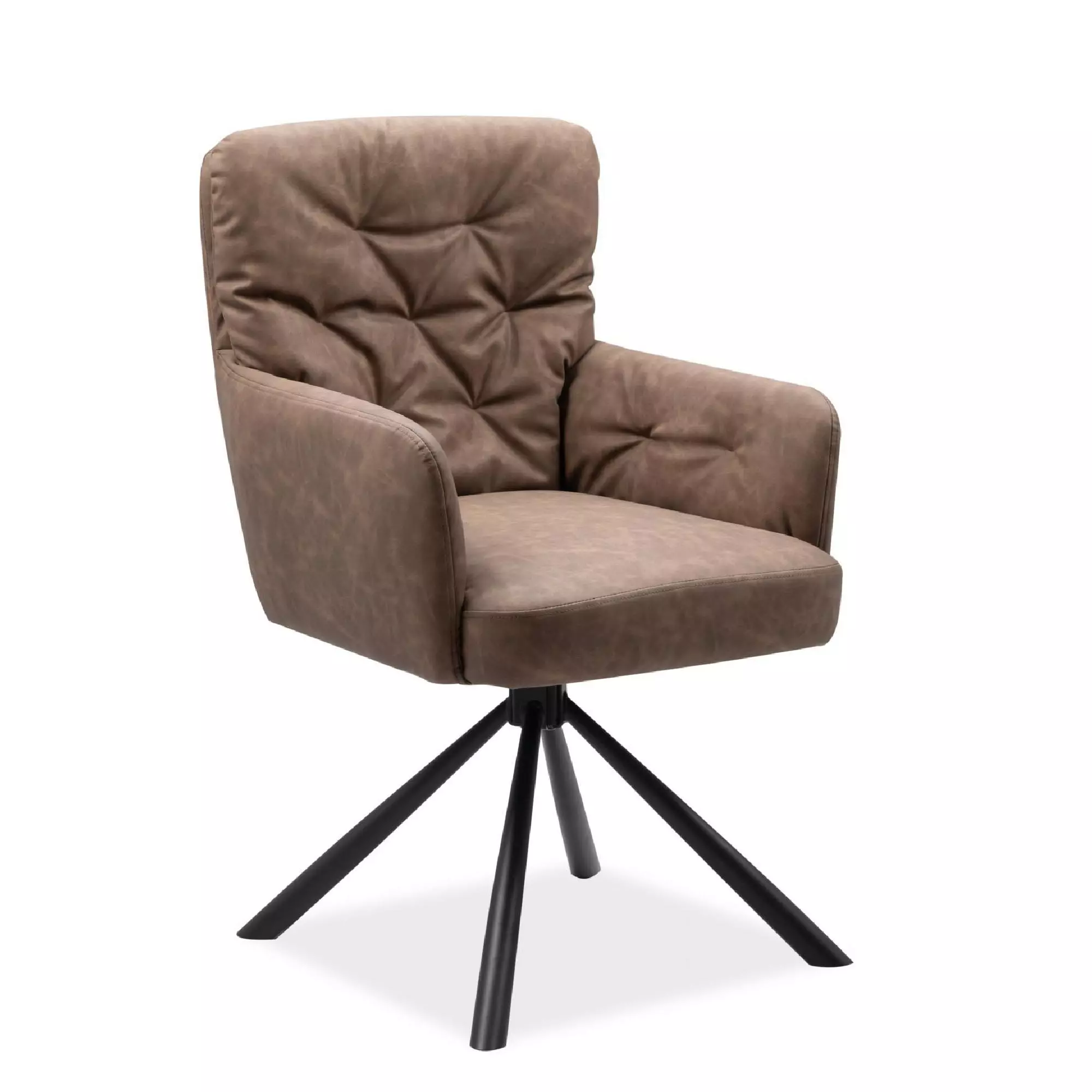 Conveniente Sedia di design, colore Marrone