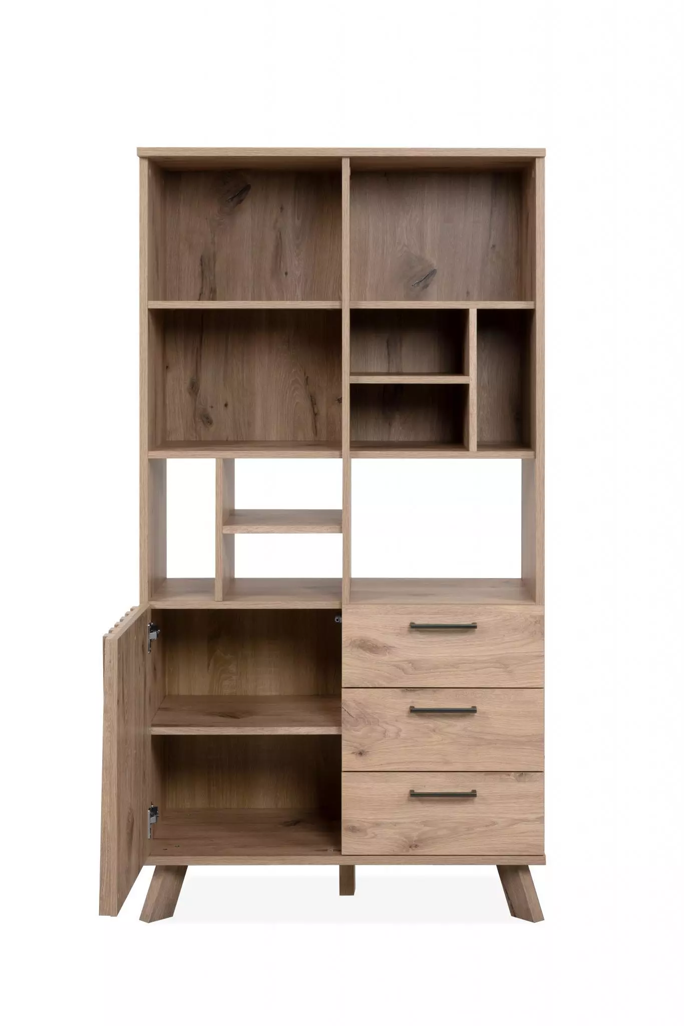 Libreria finitura Quercia del Nord