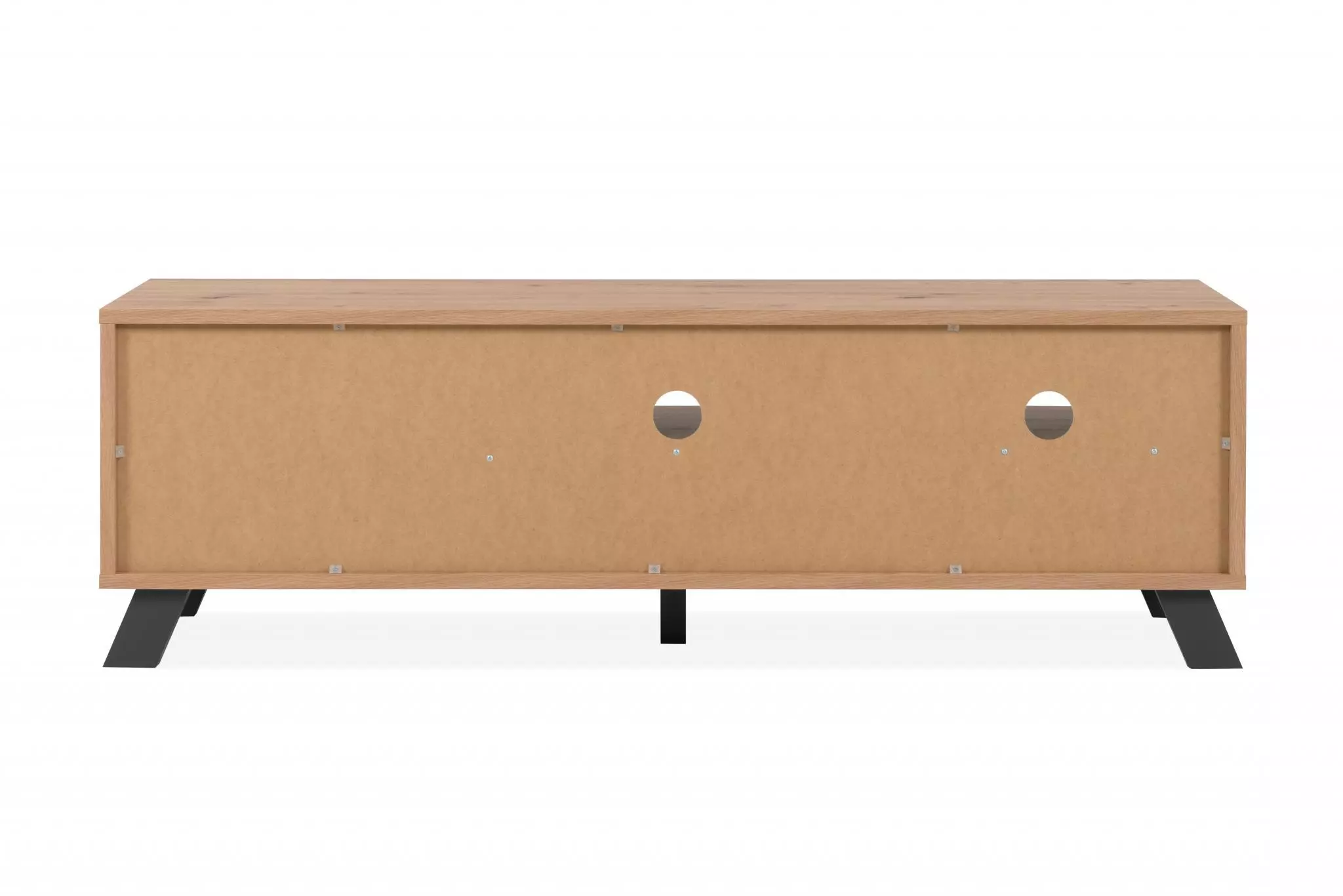 Porta TV nordico, finitura Rovere Oak e Antracite in offerta