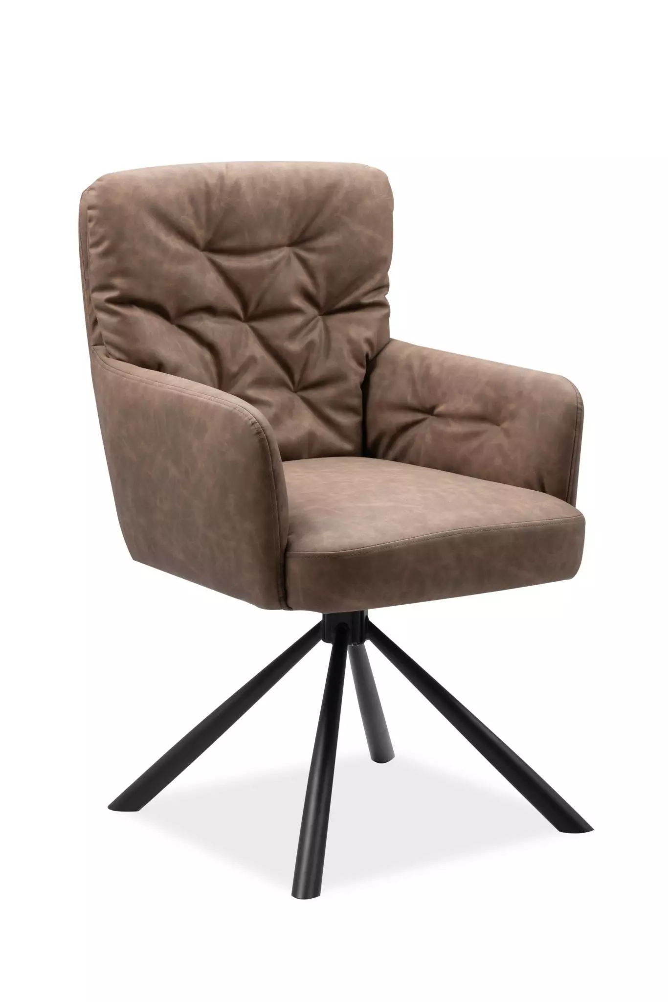 Conveniente Sedia di design, colore Marrone