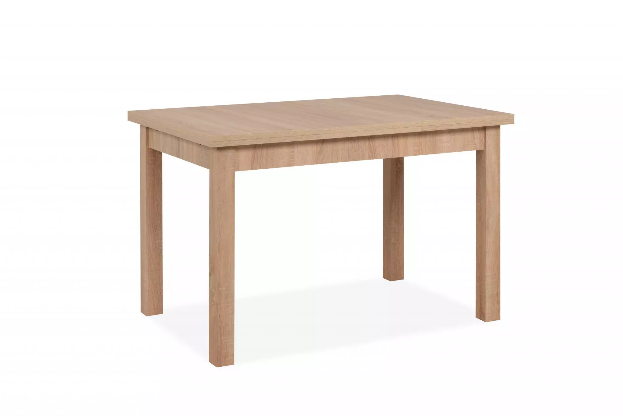 Moderno Tavolo da pranzo allungabile 120 cm, finitura Quercia