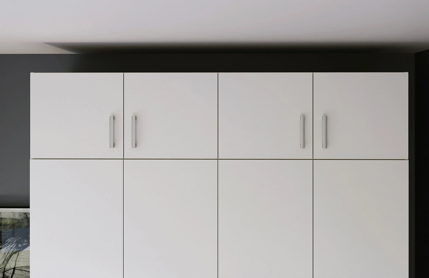 armadio con sopralzo