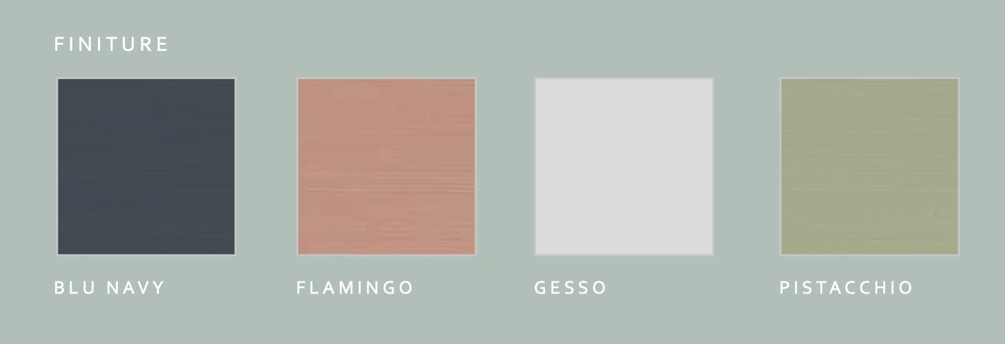 Armadio 2 ante 3 cassetti, L.92 H.240, Bianco opaco e Blu navy