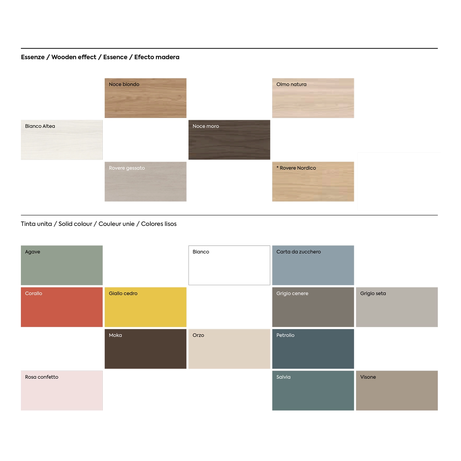 comò rovere nordico