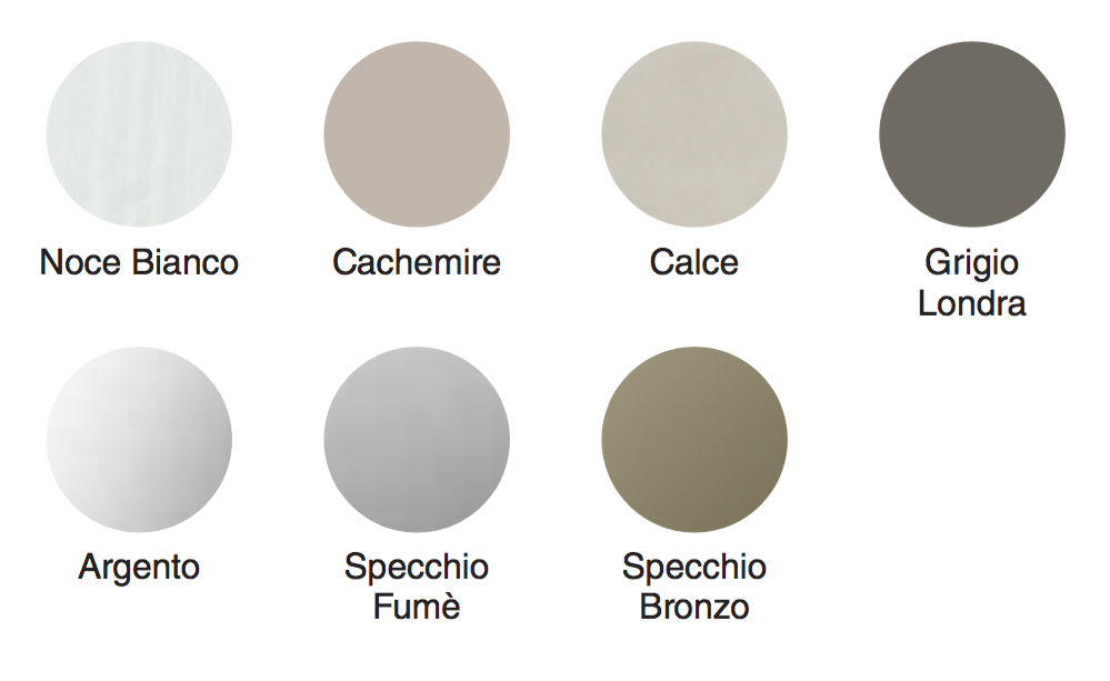 Armadio 6 ante battenti cachemire, design moderno