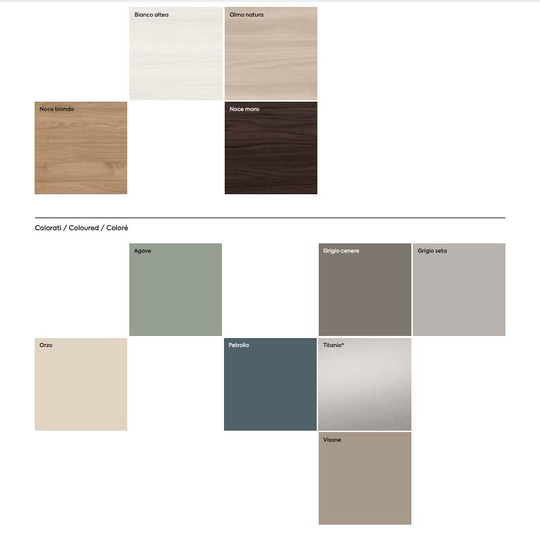 Armadio di design moderno a 2 ante scorrevoli, spatolato Bronzo e Bianco Altea