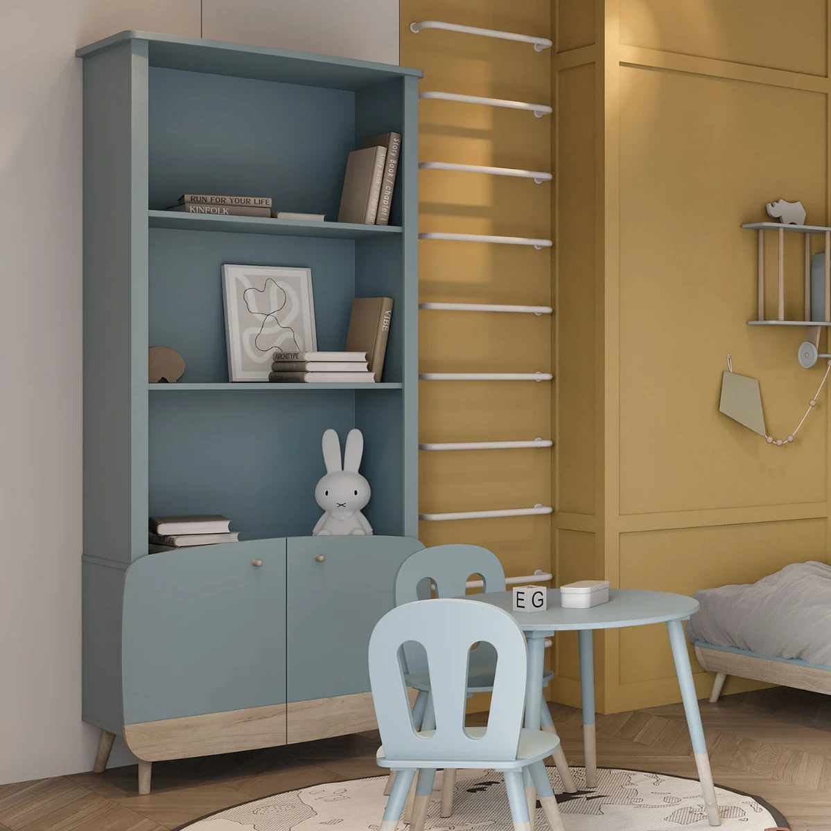 armadietto stretto camerette