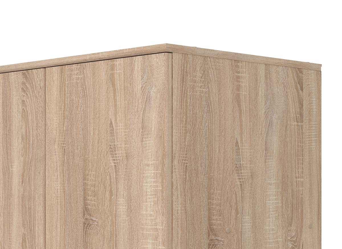 Armadietto multiuso 2 ante, finitura Rovere