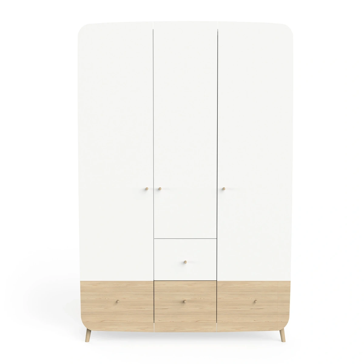 armadietto con 4 cassetti nordici