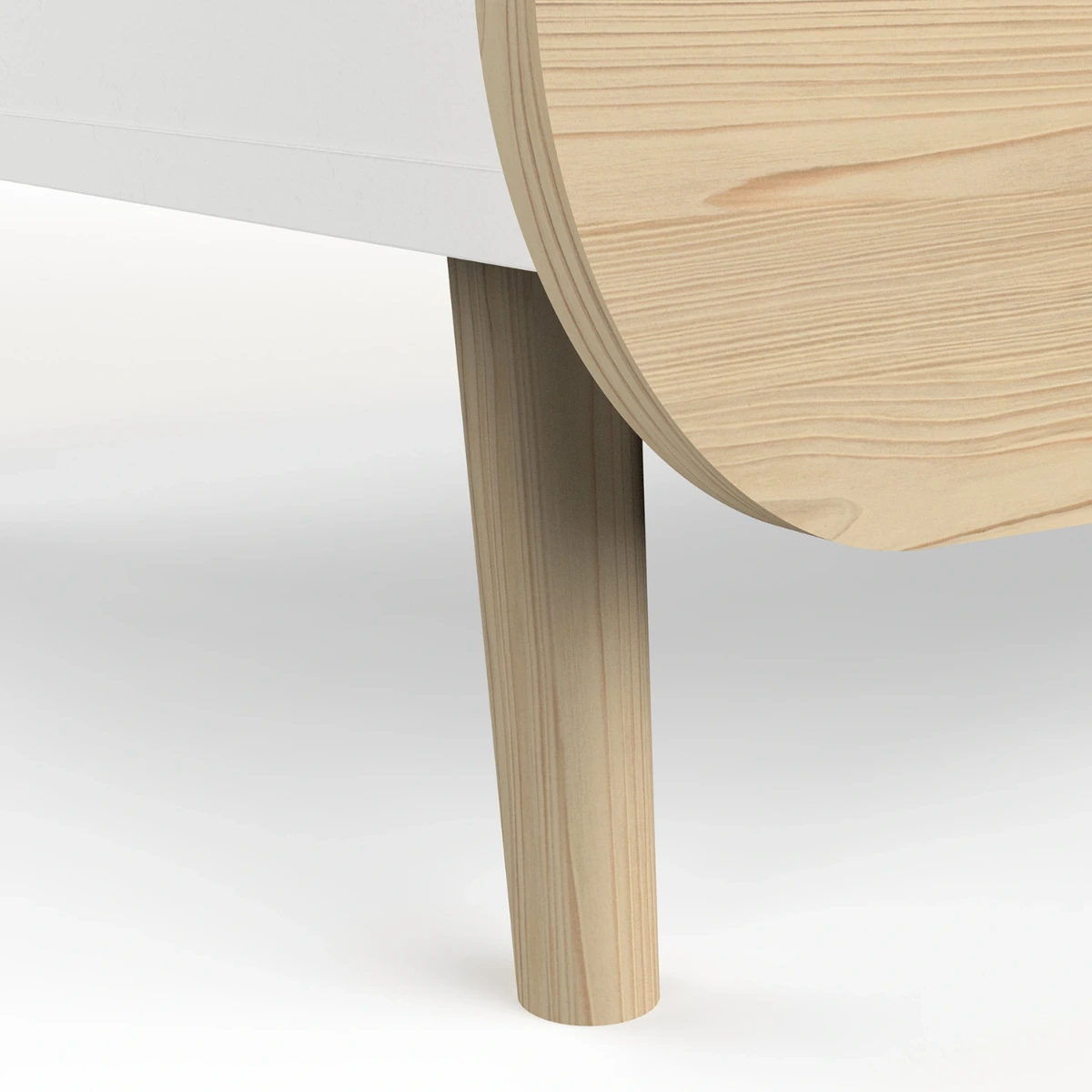 armadietto con 4 cassetti nordici