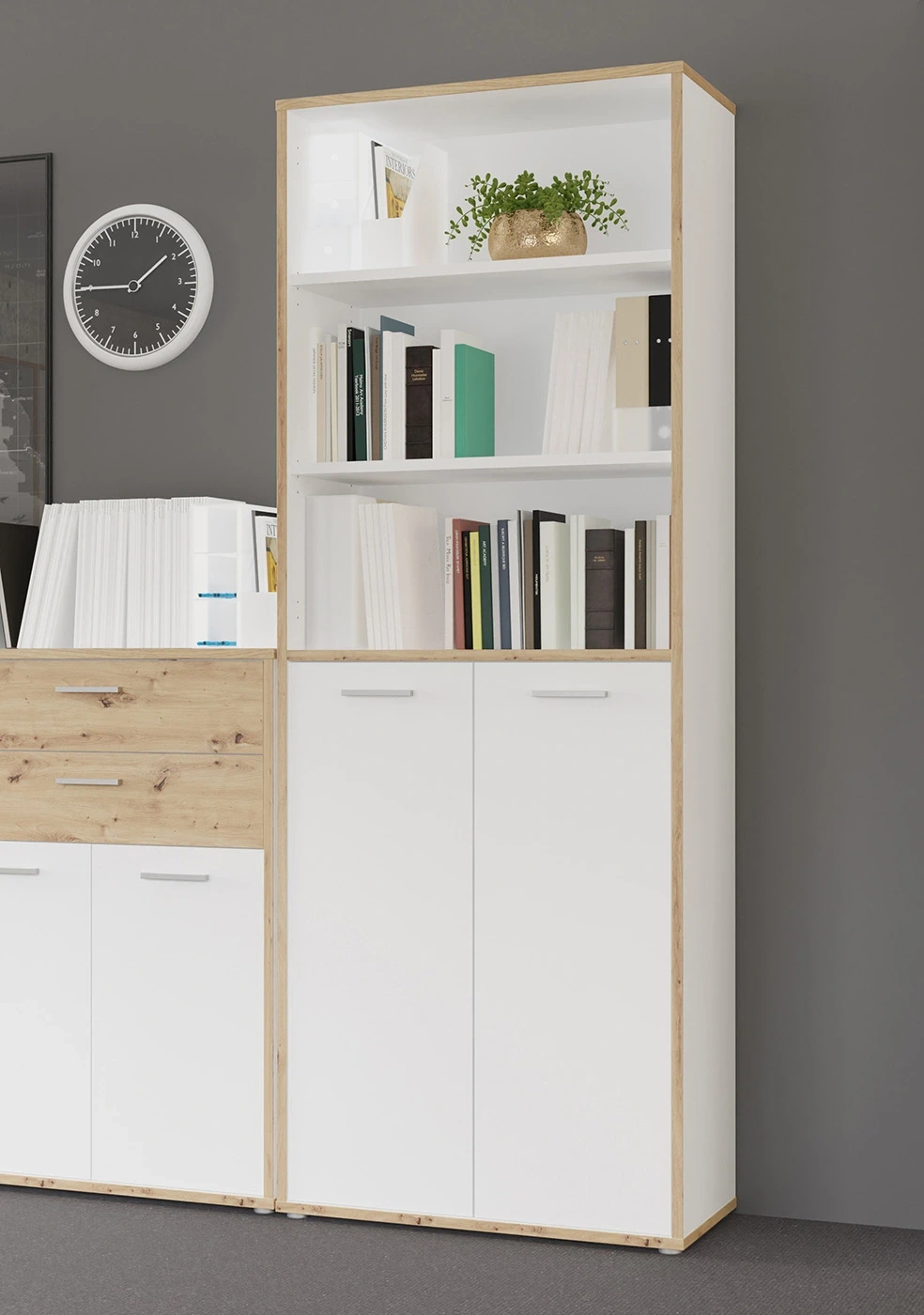 Armadio libreria in sconto