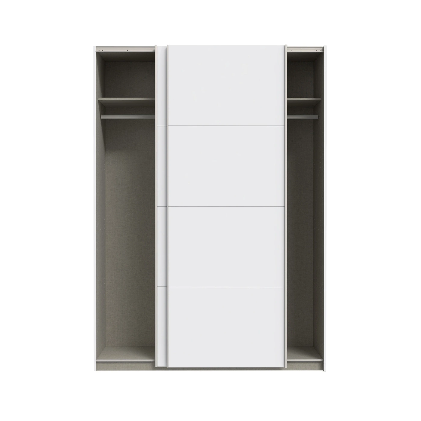 armadio 2 ante bianco scorrevole