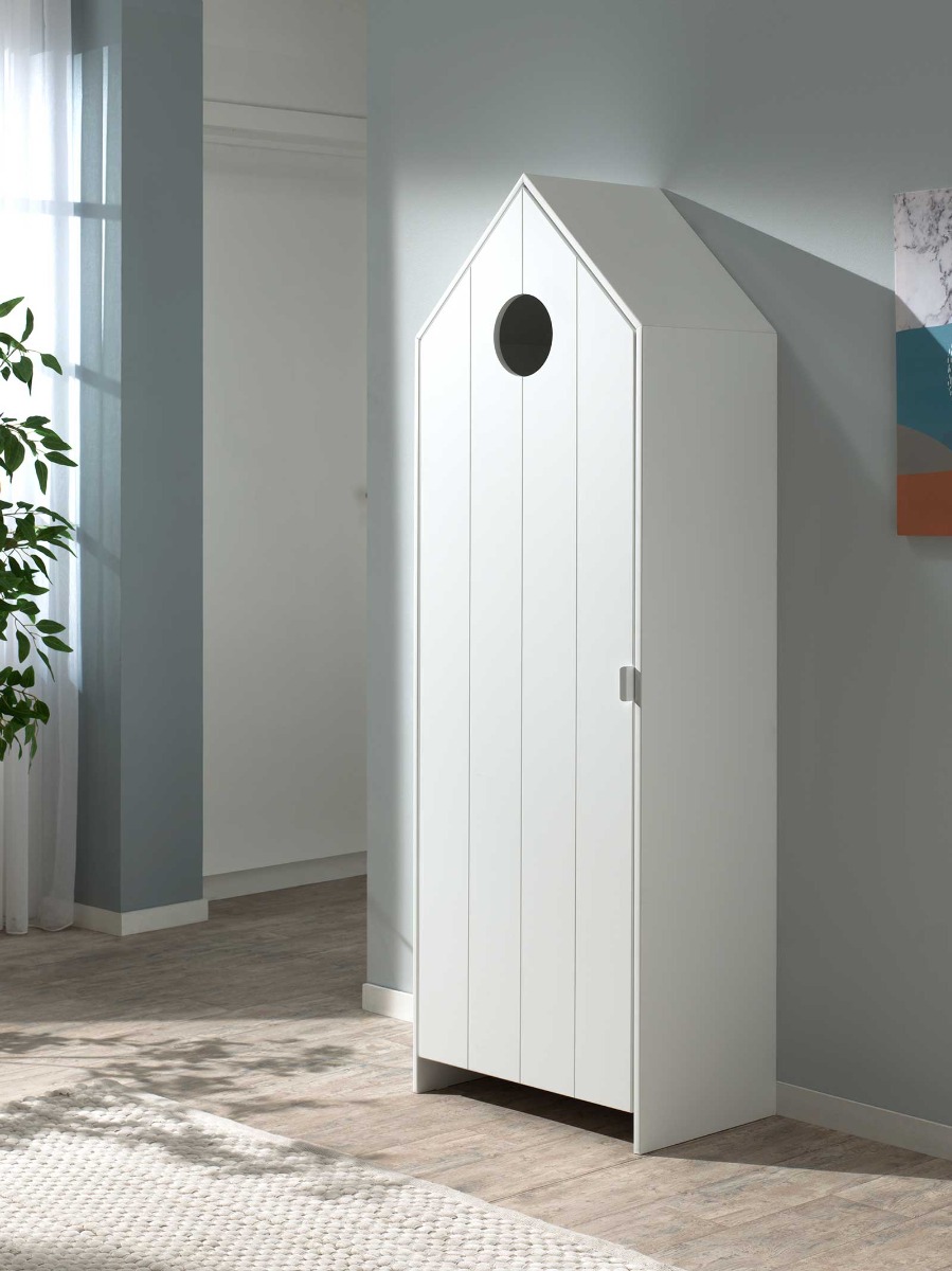 Armadietto per camerette moderno, disponibile in 4 finiture