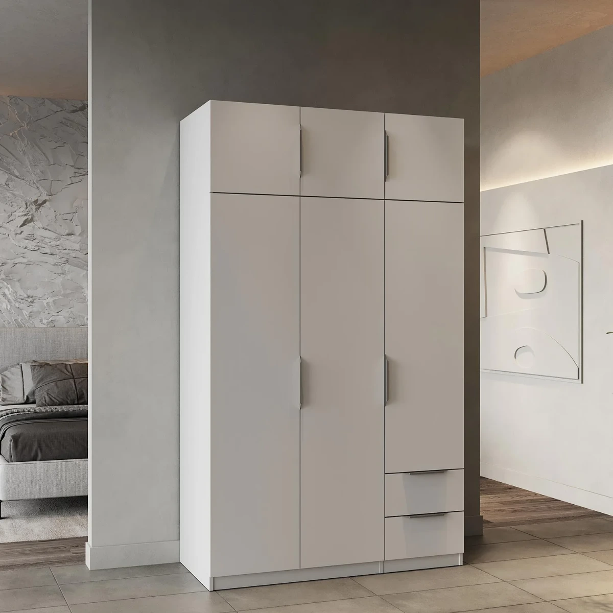 armadio sei ante bianco