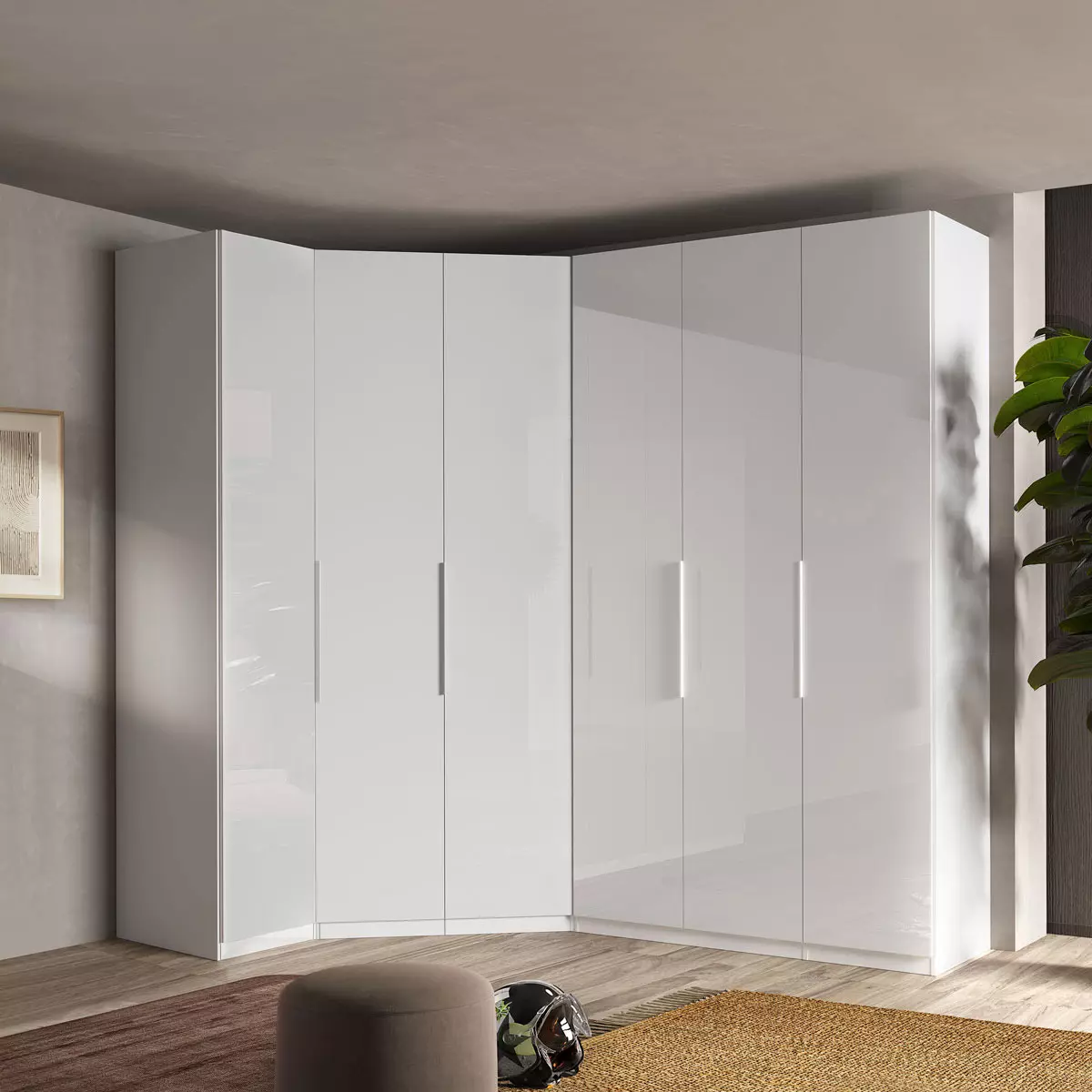 cabina armadio bianca scontata