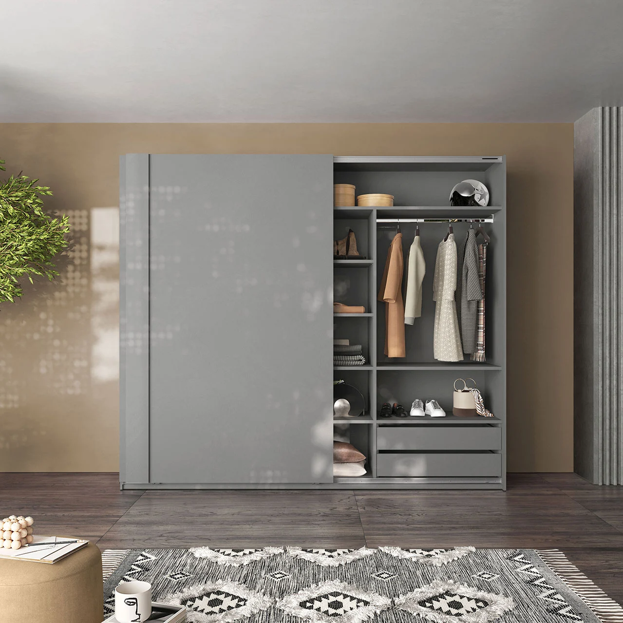 armadio cashmere moderno