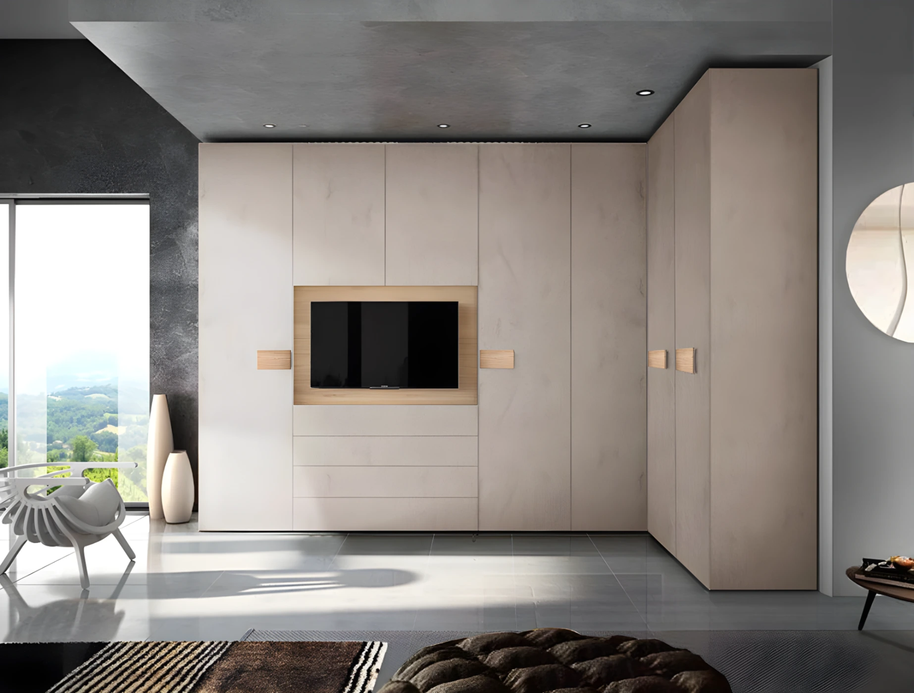 armadio scontato vano tv