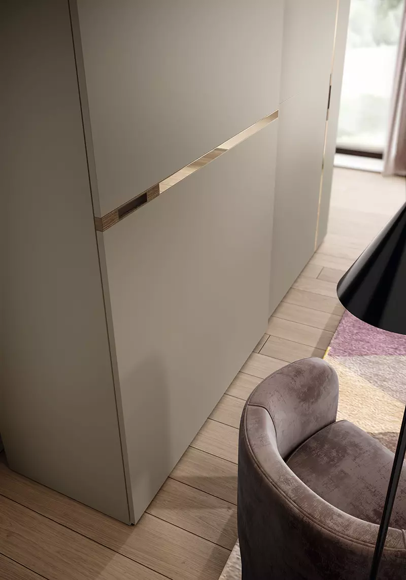 armadio argilla scorrevole