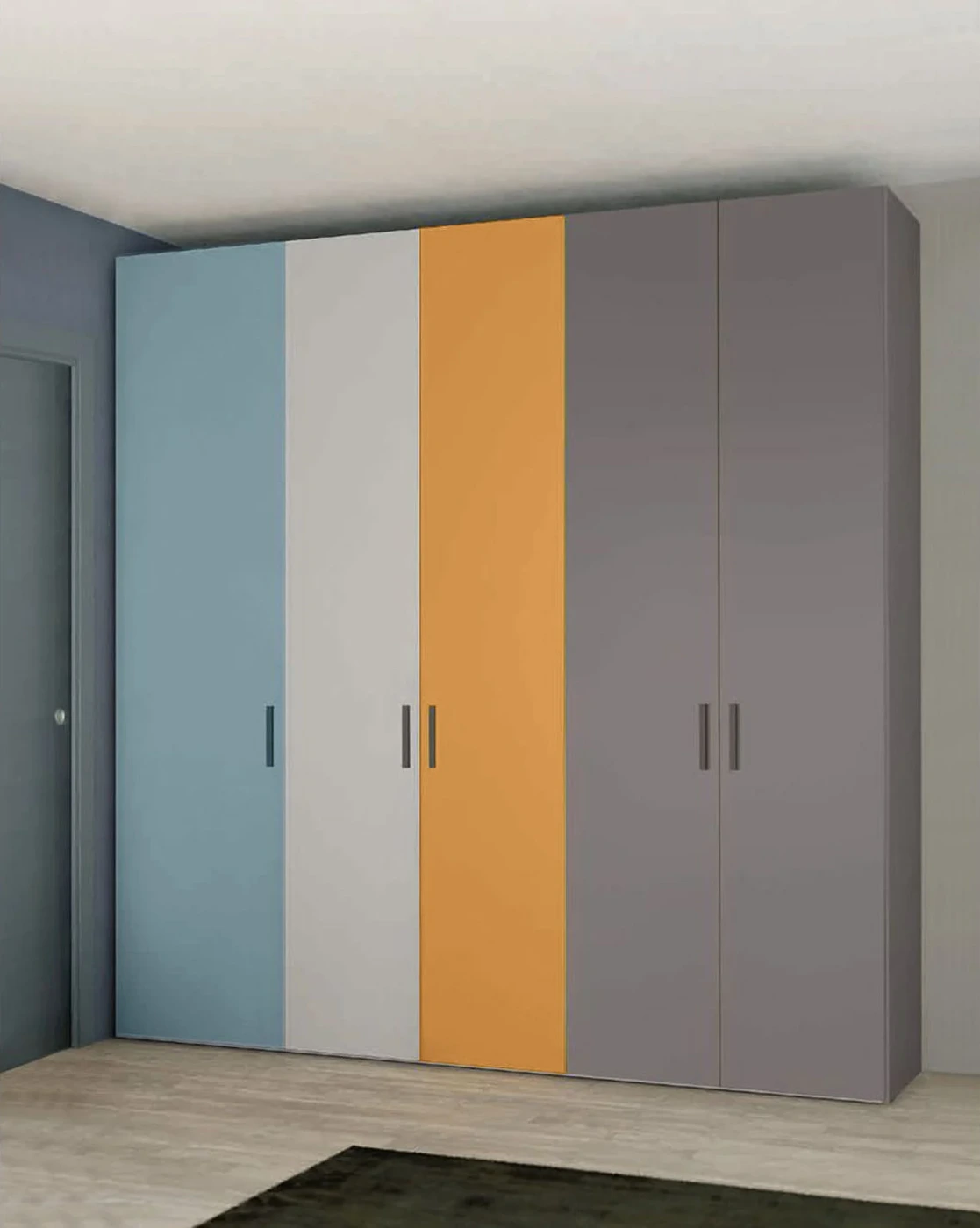 armadio colorato x bambini