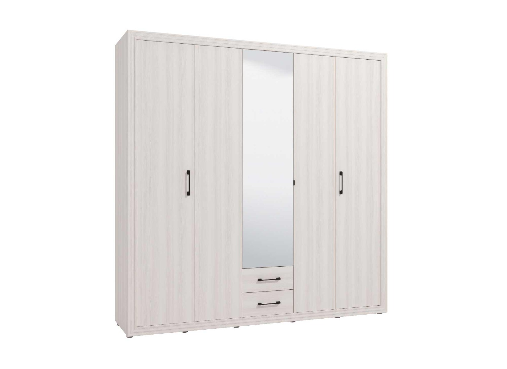 armadio bianco frassino ante battenti