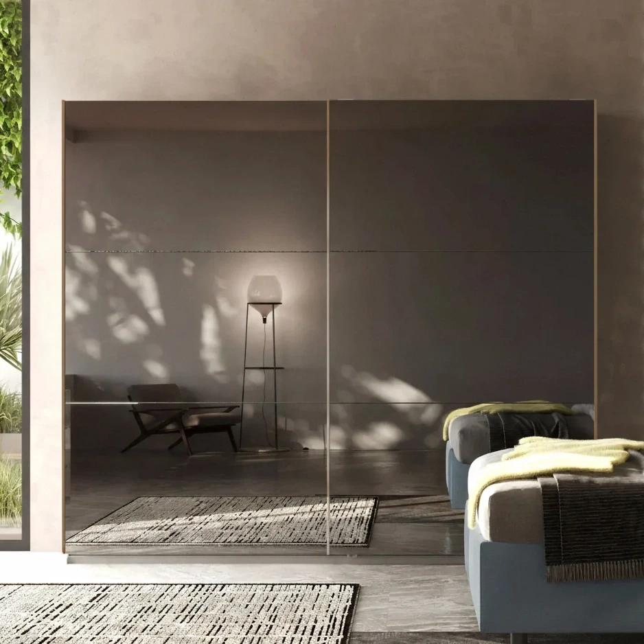 armadio bronzo scorrevole