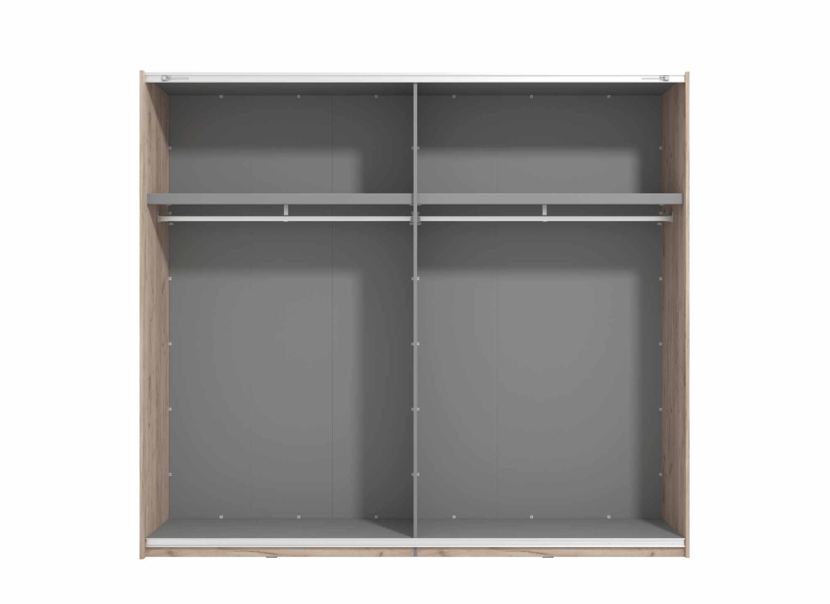 Armadio scorrevole con specchio stile industry