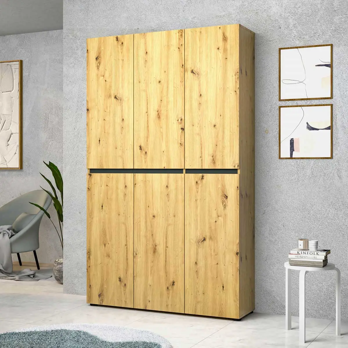 Scarpiera alta Rovere Artisan