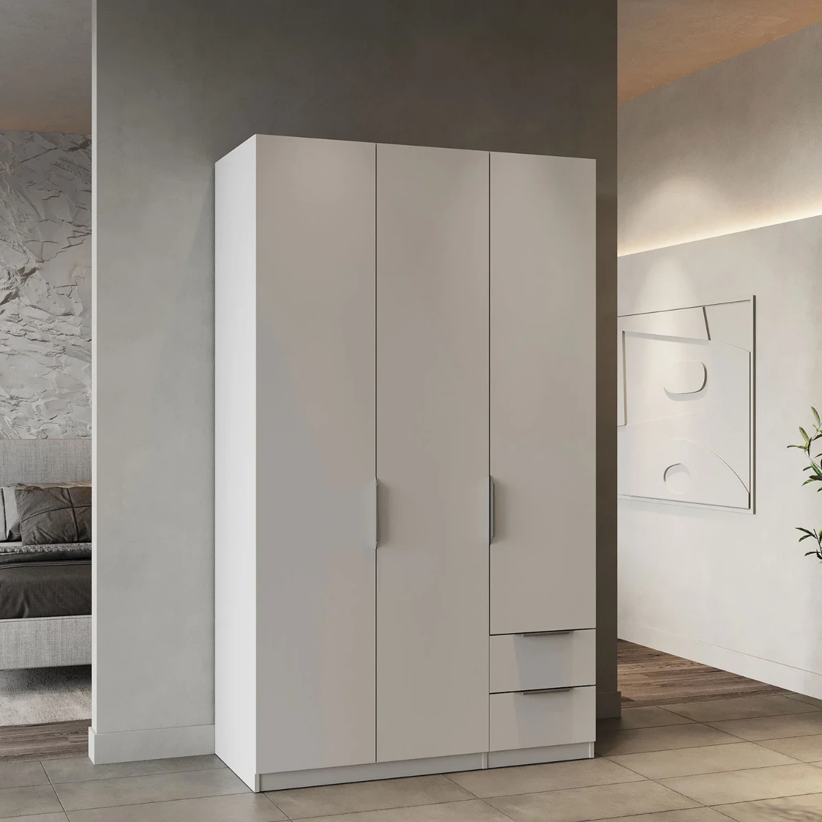 armadietto con cassetti