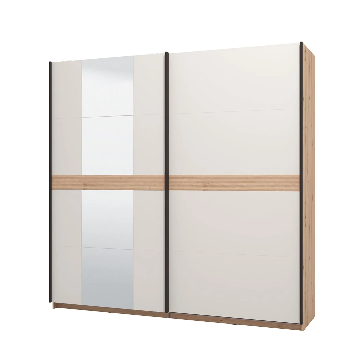 armadio rovere con specchio