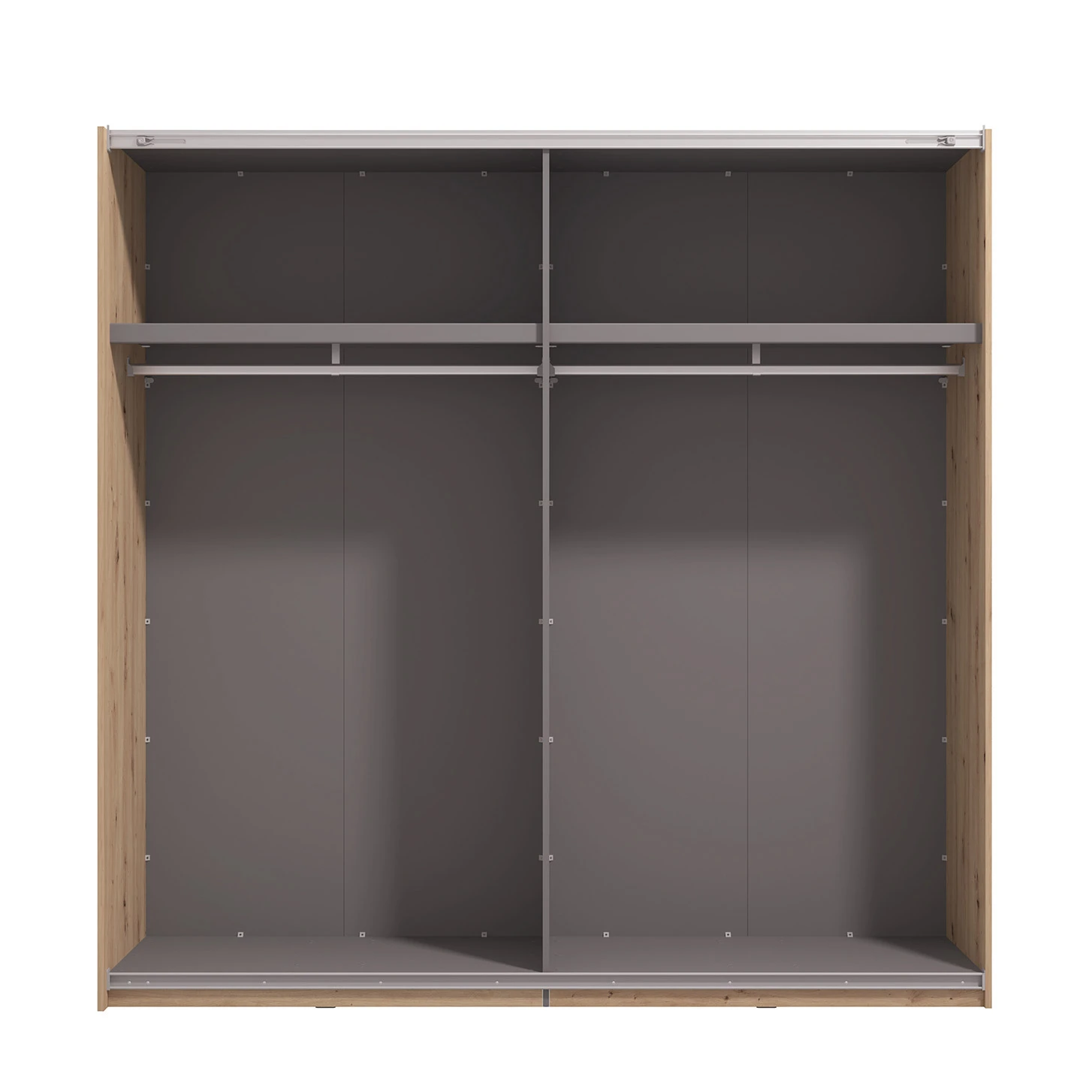 armadio rovere con specchio