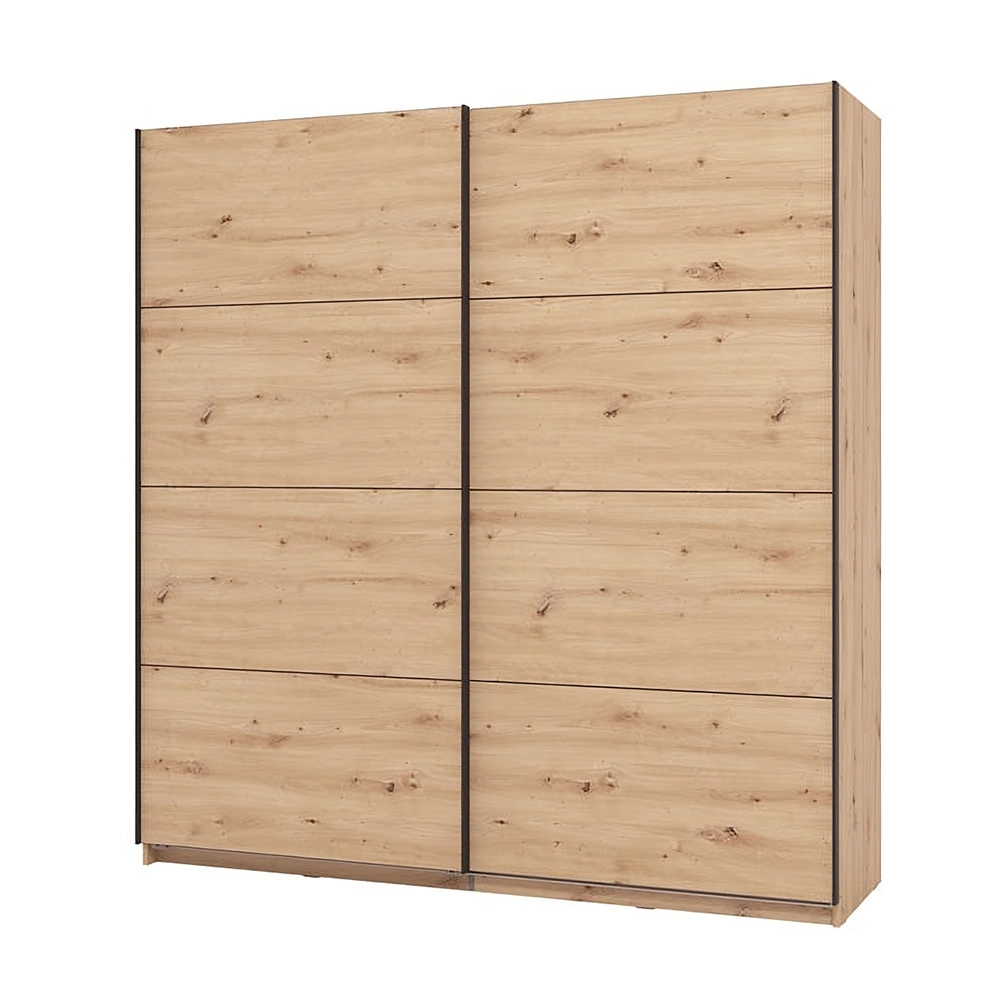 armadio rovere naturale scorrevole