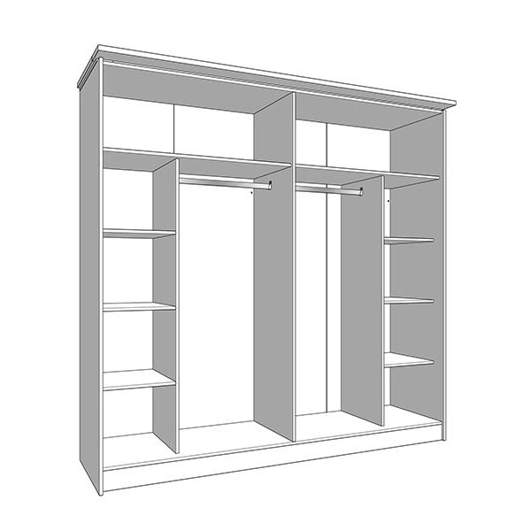 armadio in stile contemporary